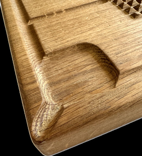 Handmade Oak Carving Board - 40cm