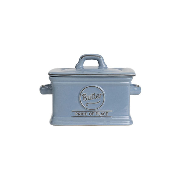 T&G Pride of Place Butter Dish - Blue