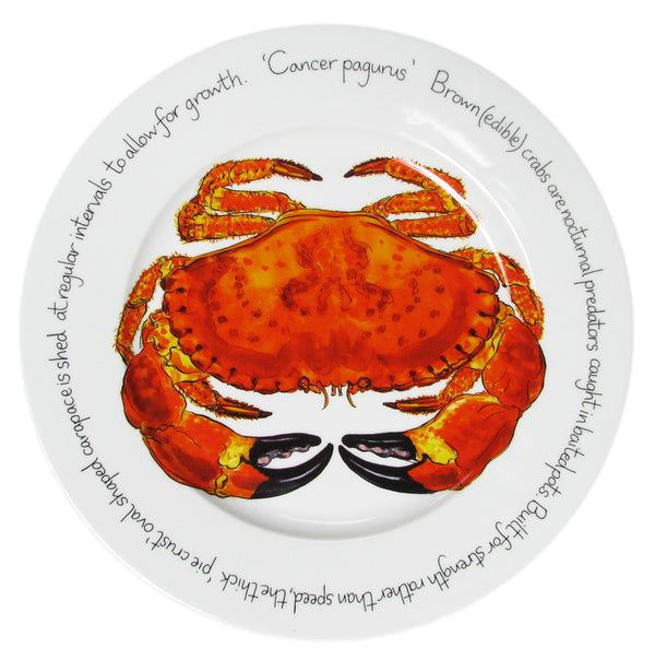 Richard Bramble 30cm Dinner Plate - Crab