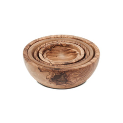Berard Five Piece Olive Wood Bowl Set