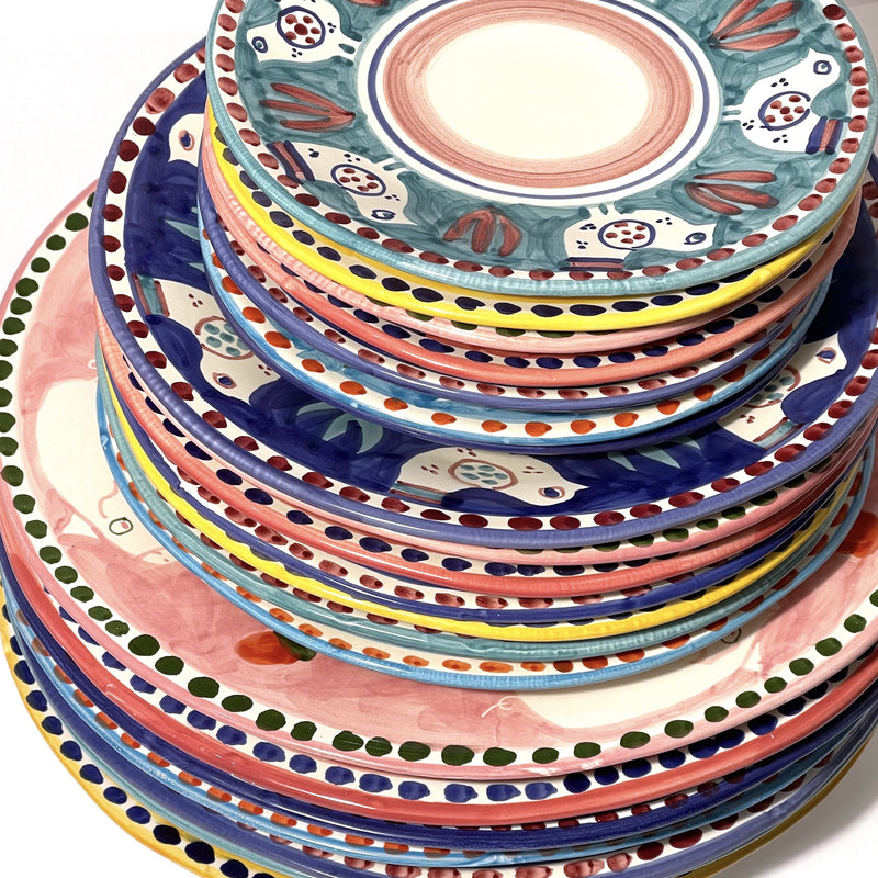 Amalfi Pink Cortile Dinner Plate - 29cm