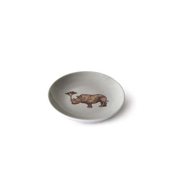 Avenida Home Puddin Head Rhino Mini Plate Divertimenti