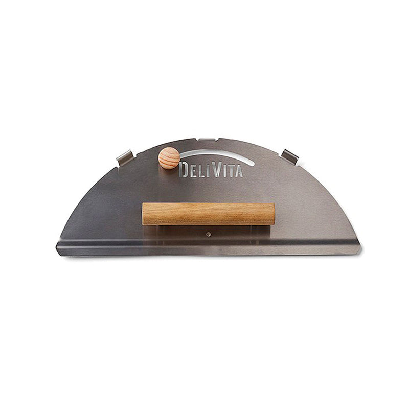 Delivita Wood-Fired Pizza/Oven - Hale Grey | Chefs Collection