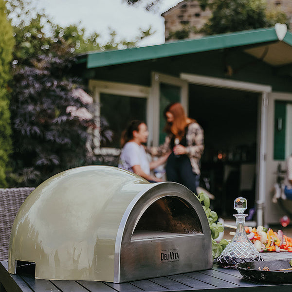 Delivita Wood-Fired Pizza/Oven - Olive Green | Complete Collection –  Divertimenti