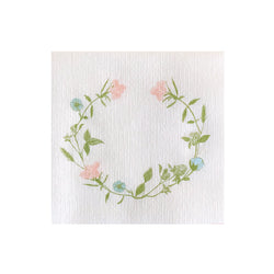 Francoise Paviot French Cocktail Napkins - Meadow Flowers