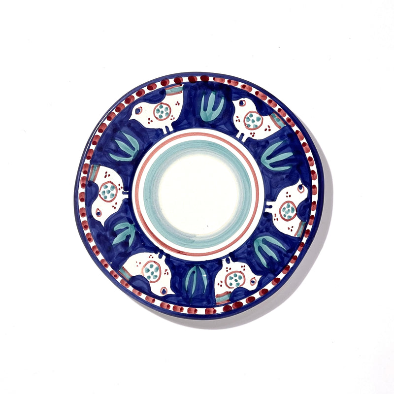 Amalfi Blue/Green Gallina Side Plate - 23cm