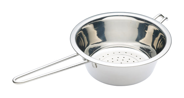 KitchenCraft Stainless Steel Long-Handled Colander - 20cm