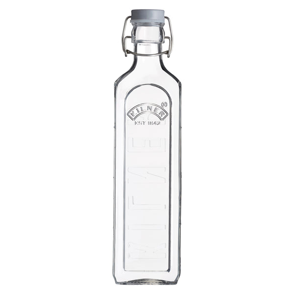 Kilner Clip Top Bottle with Measurements - 1l