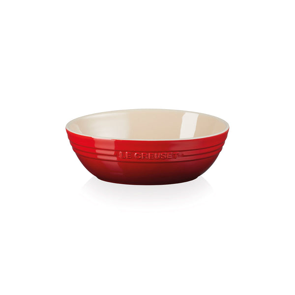 Le Creuset Pasta Salad Oval Serving Bowl Cerise