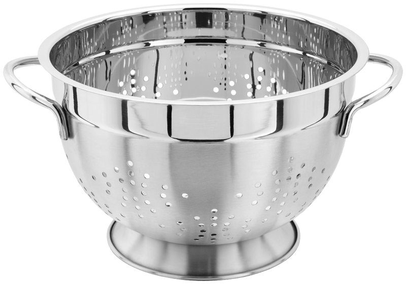 Footed Colander with Side Handles
