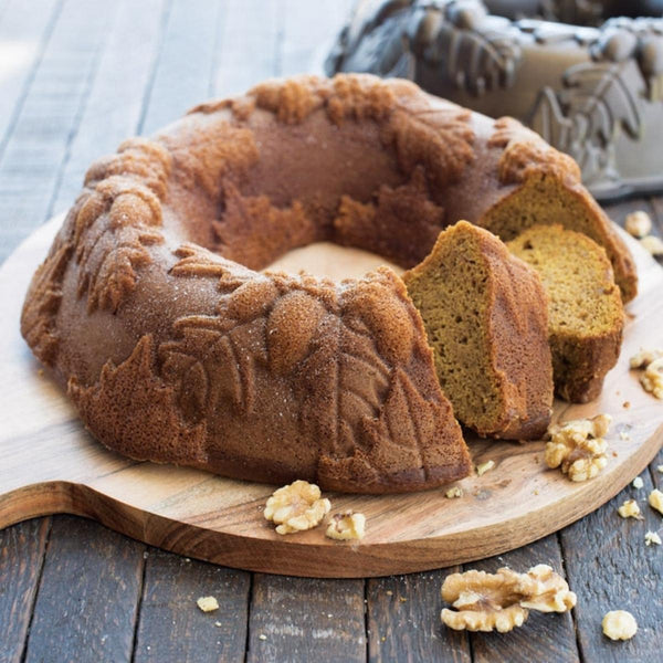 Nordic Ware Autumn Wreath Bronze Bundt Cake Pan - Main Image
