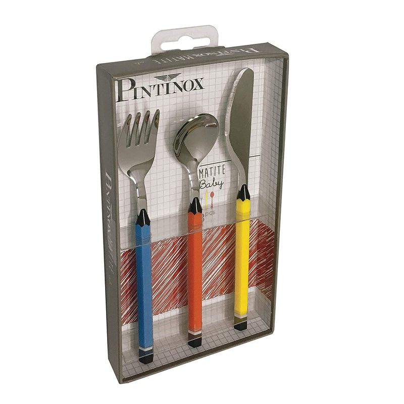 Pintinox Matite Childs Cutlery Set