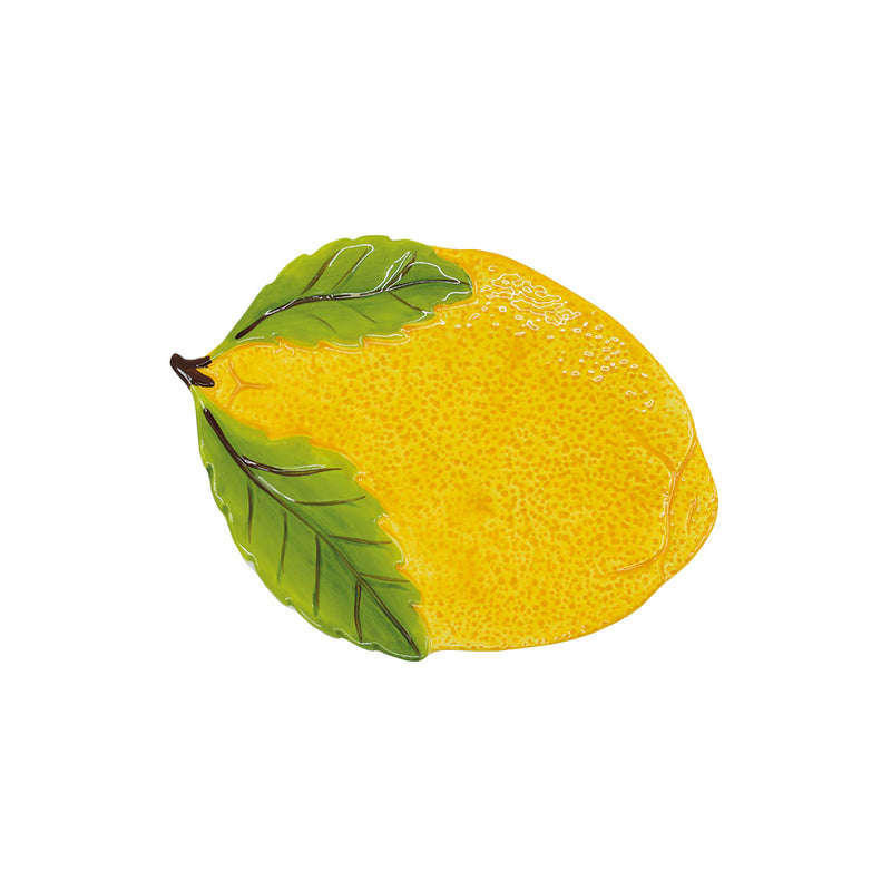 Sorrento Lemon Leaf Plate