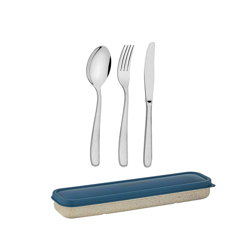 Tramontina Stainless Steel Travel Cutlery in Case