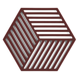 Zone Denmark Silicone Hexagon Trivet - Raisin