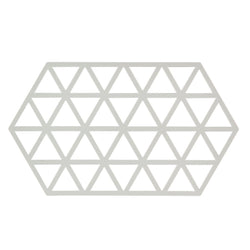 Zone Denmark Silicone Triangles Large Trivet - Warm Grey