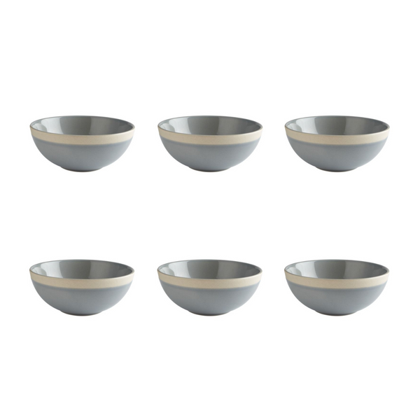 Set of 6 Elements Sky Soup Bowl - 15.5cm
