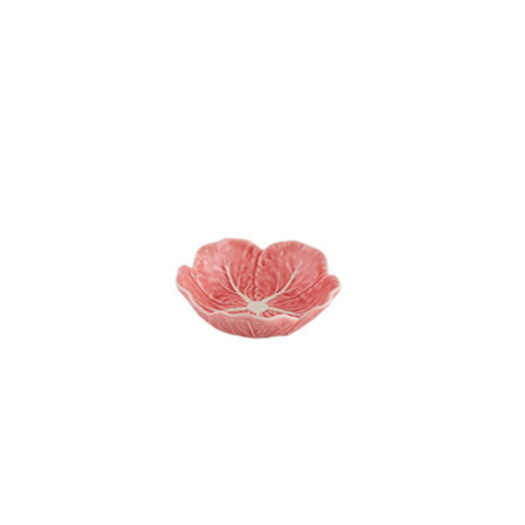 Bordallo Pinheiro Rose Pink Cabbage Bowl - 12cm