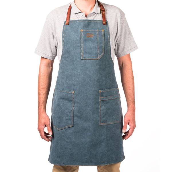 Alaskan Maker Vintage Cotton Apron - Denim