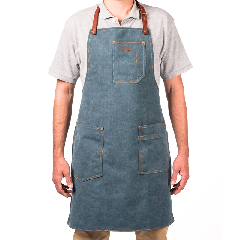 Alaskan Maker Vintage Cotton Apron - Denim