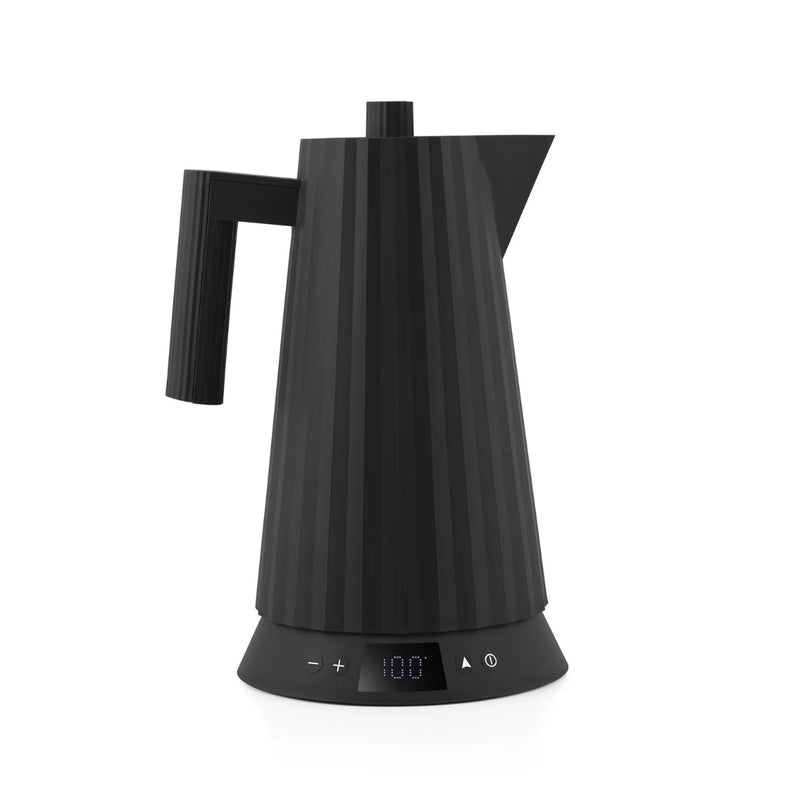 Alessi Plissé Temp Control Kettle - Black