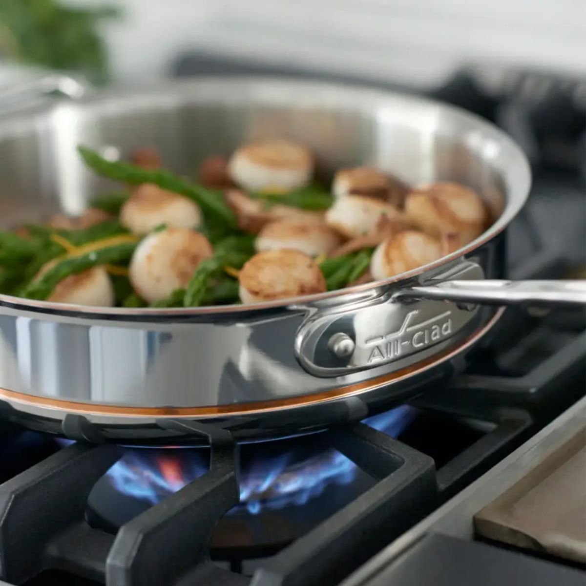 All - Clad Copper Core Set of 15 Pans w/Lids | Divertimenti Cookshop