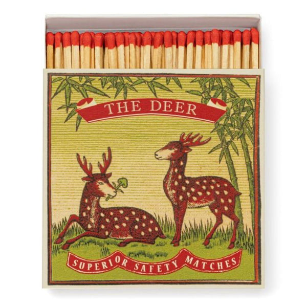 Archivist Luxury Match Box - Two Deer