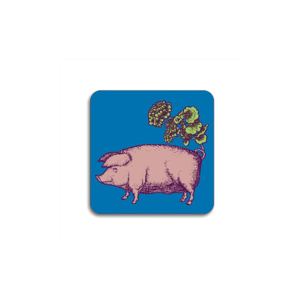 Avenida Home Puddin' Head Pig Coaster