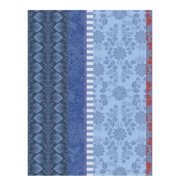 Le Jacquard Francais Gipsy Folk Tea Towel Jacquard Blue