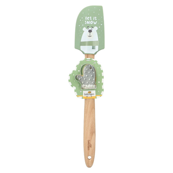 Birkmann Polar Bear Christmas Spatula and Cutter
