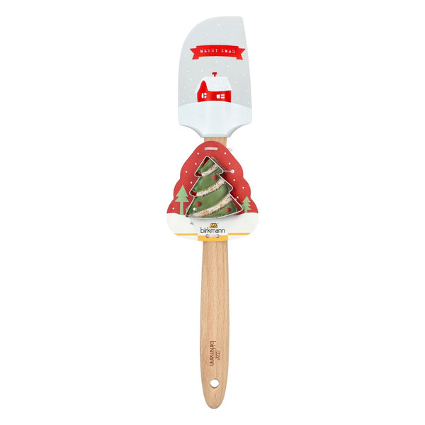 Birkmann Christmas House Christmas Spatula and Cutter