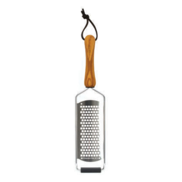 Bisetti Coarse Grater - Olivewood Handle