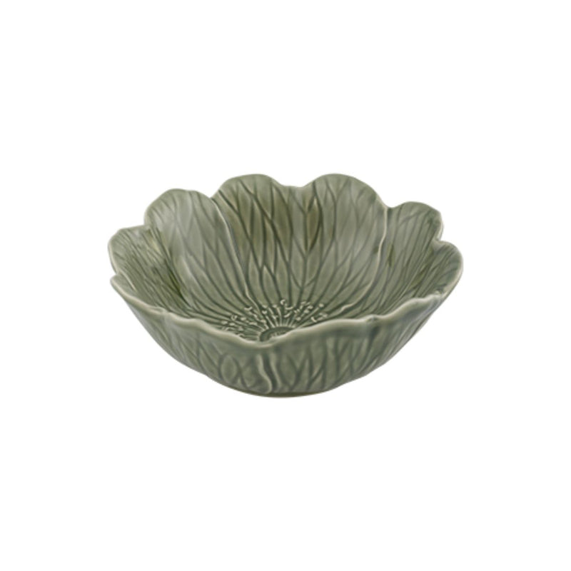 Bordallo Pinheiro Grey Flora Bowl - 17cm