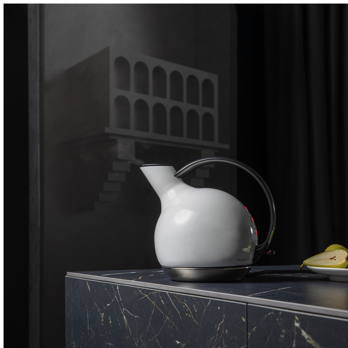 Bugatti Giulietta Kettle - White | Divertimenti Cookshop