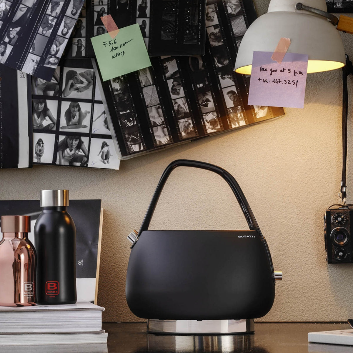 Bugatti Jackie Kettle Black Divertimenti