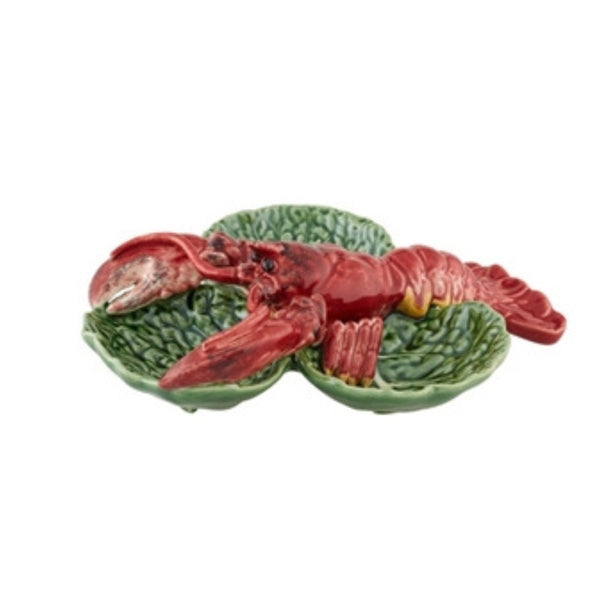 Bordallo Pinheiro Cabbage & Lobster Appetizer Dish – 32cm
