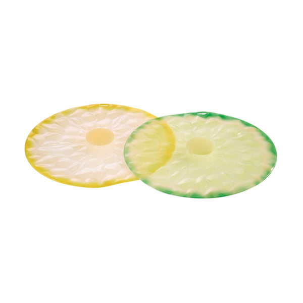 Charles Viancin Set of 2 Silicone Drinks Covers - Citrus