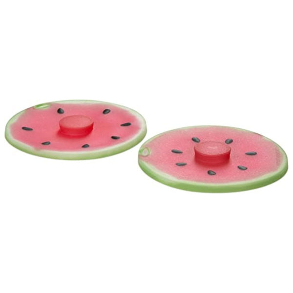 Charles Viancin Set of Two Silicone Drinks Covers - Watermelon