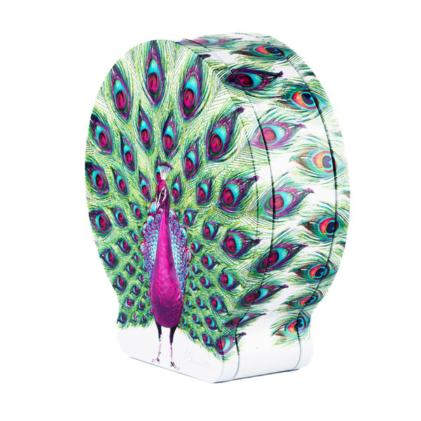 Churchill's Confectionery Royal Peacock Tin w/Shortbread