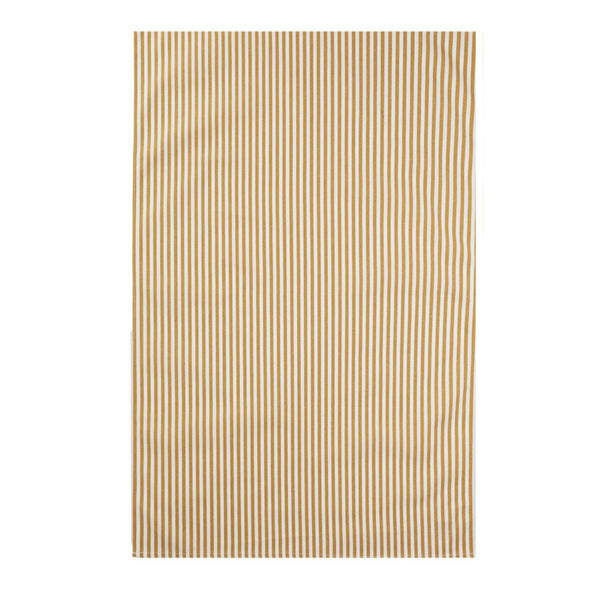 Coucke Bertille Stripe Teatowel in Mustard