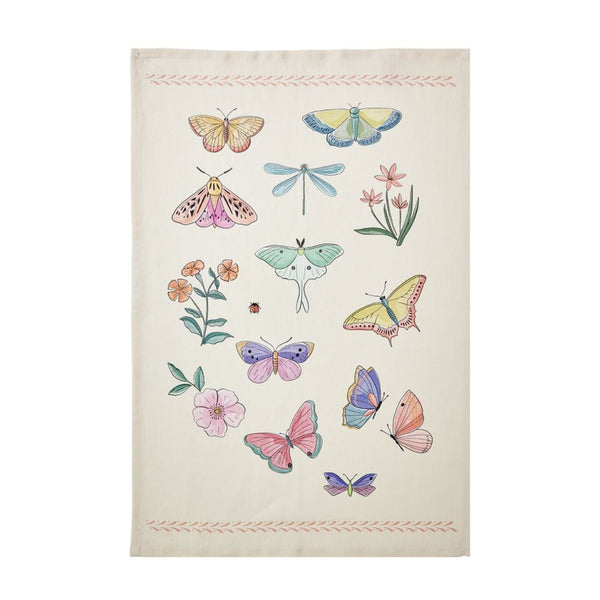 Coucke Butterfly Tea Towel