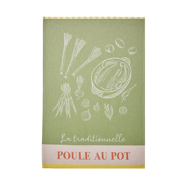 Coucke Chicken and Vegetable Tea Towel
