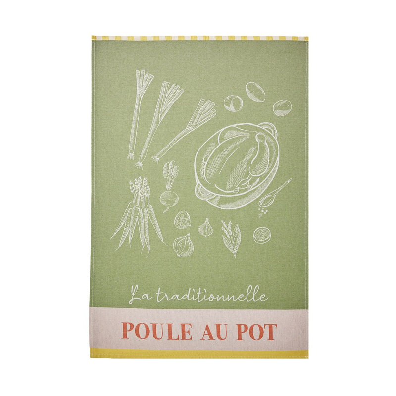 Coucke Chicken and Vegetable Tea Towel