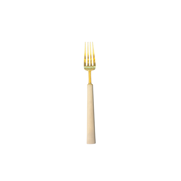 Cutipol Ebony Ivory Dessert Fork