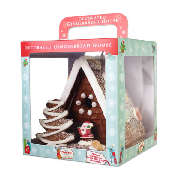 Decorated Gingerbread House