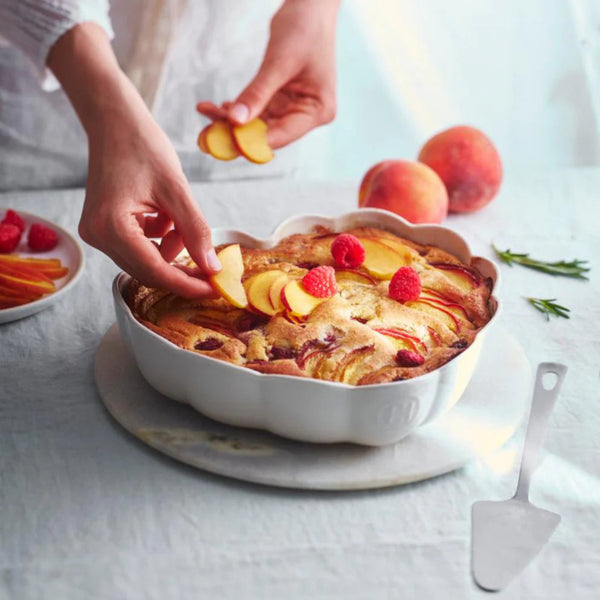 Emile Henry Madeleine Heart Dish - Cream