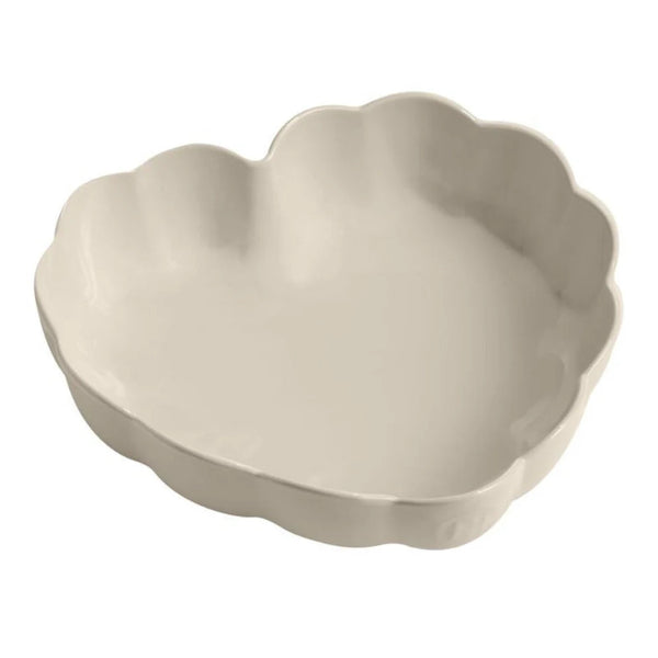 Emile Henry Madeleine Heart Dish - Cream