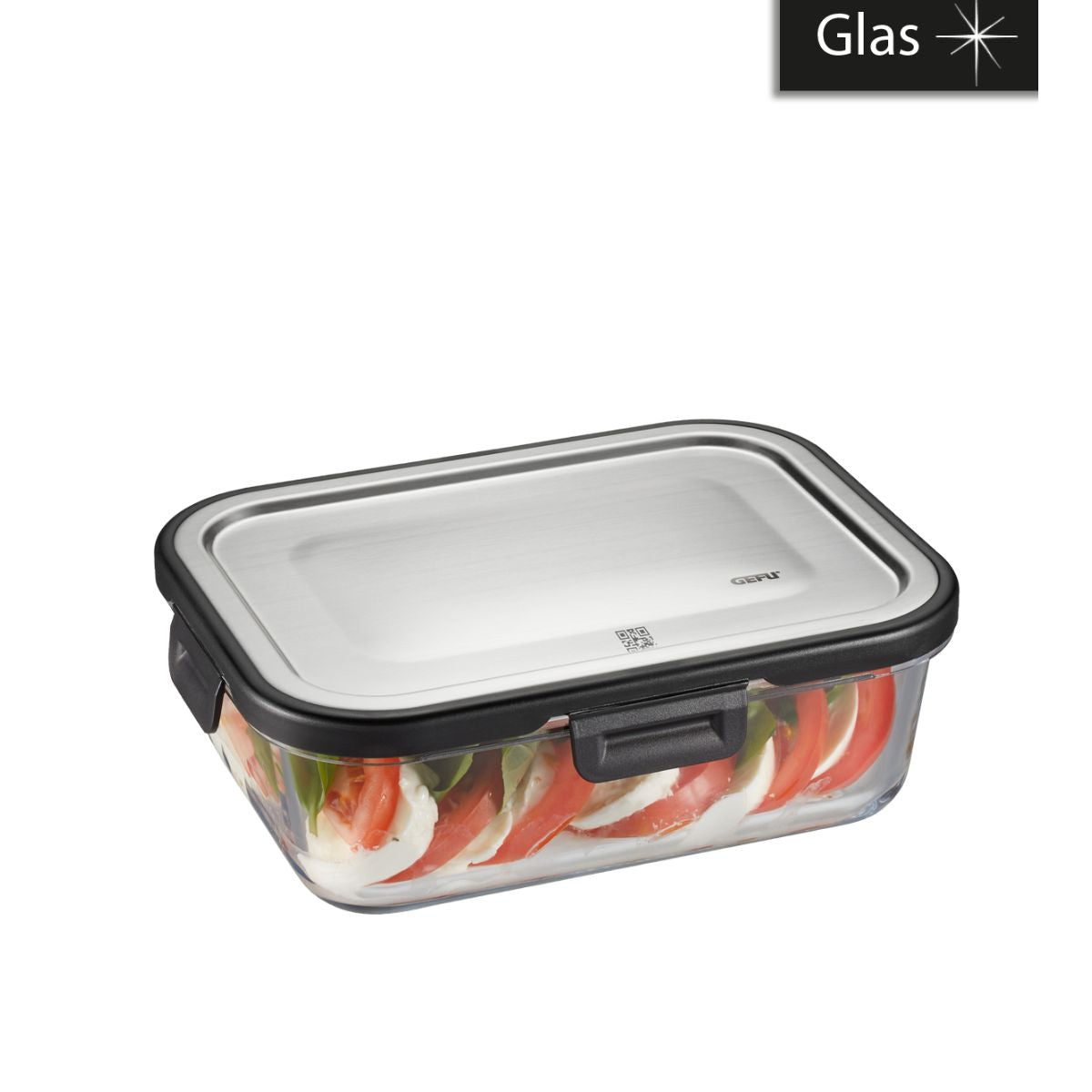 Gefu Rectangular Milo Food Storage Container - 1l | Divertimenti Cookshop