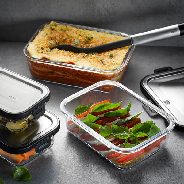 Gefu Rectangular Milo Food Storage Container - 600ml | Divertimenti ...