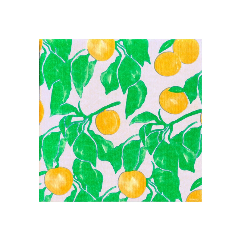 Francoise Paviot Cocktail Napkins - Apricot